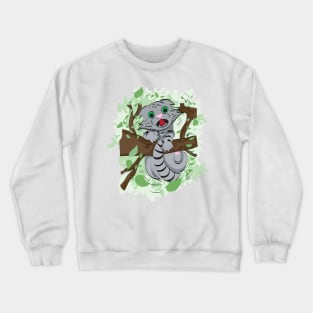 HELP FOR THE CAT Crewneck Sweatshirt